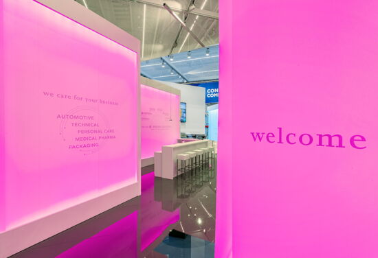 Messestand barnes maenner thermoplay synventive mueller messebau k 2019 2