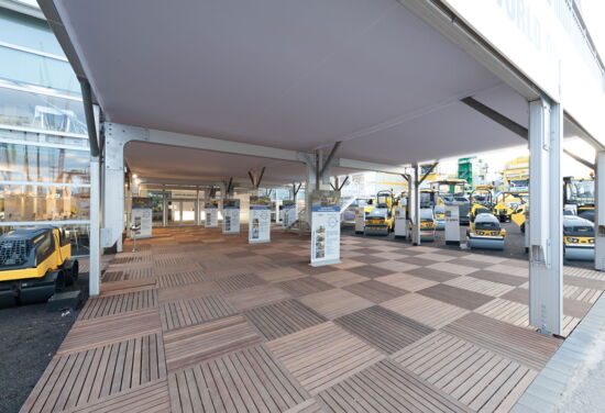 Messestand bomag fayat mueller messebau bauma muenchen 62