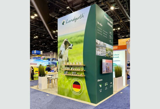 Exhibition booth Landguth GPE Orlando MuellerInternationalExhibitServices 05