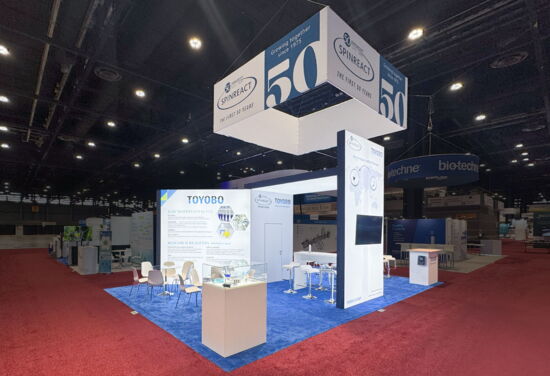 Spinreact MuellerInternationalExhibitServices ADLM2025 1