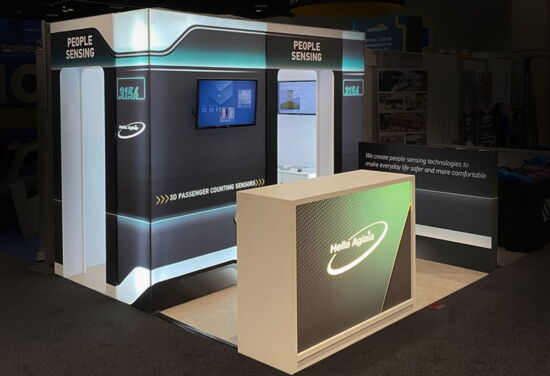 Messestand hella aglaia mueller messebau apta2021 1