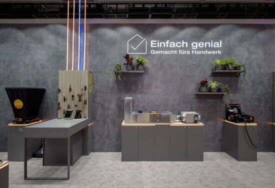 Messestand testo mueller messebau ish 2025 4