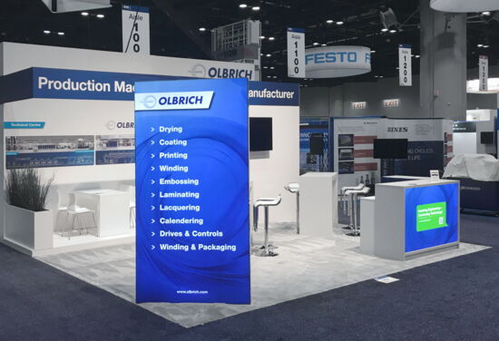 Exhibition booth Olbrich ICE Orlando17 Mueller International Exhibit Services 03