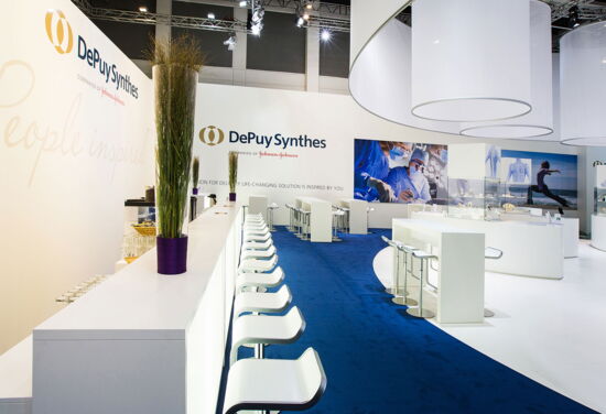 Messestand depuy synthes mueller messebau dkou2014 15