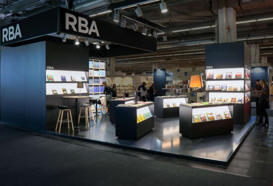 Messestand rba mueller messebau buchmesse2022 1