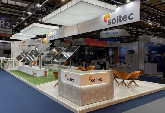 Messestand soltec MuellerInternationalExhibitServices TheSmarterE 2024 1