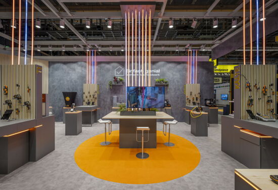 Messestand testo mueller messebau ish 2025 6