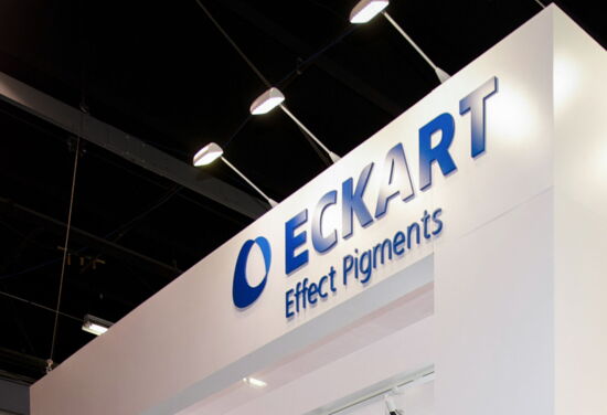 Exhibition booth Eckart Labelexpo Mueller International Exhibit Services 04