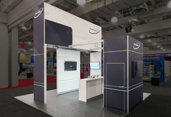 Exhibition booth HellaAglaia NRF NewYork Mueller International Exhibit Services 01