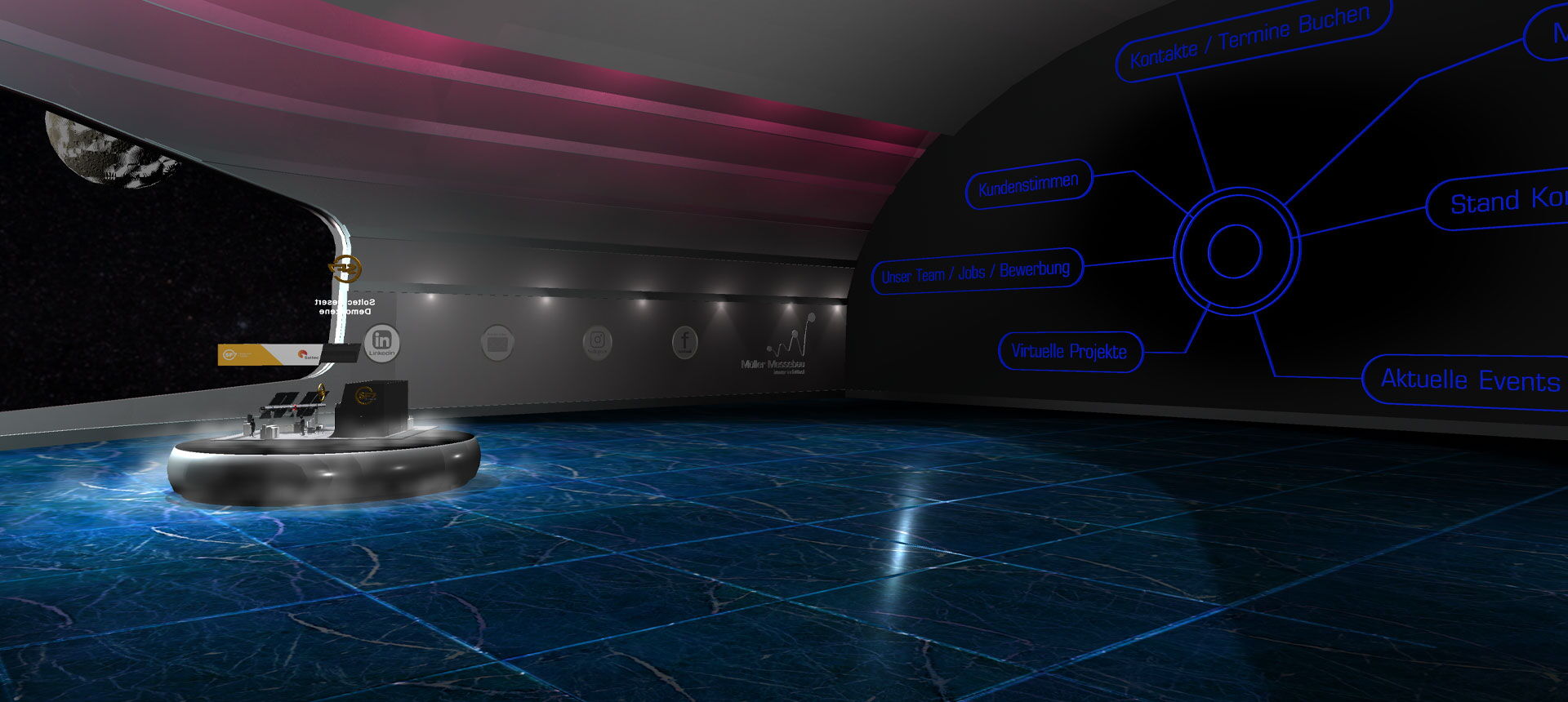 Virtual Tradeshow - Müller Messebau GmbH