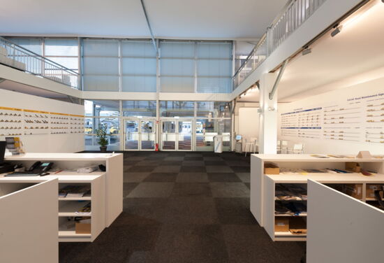 Messestand bomag fayat mueller messebau bauma muenchen 71