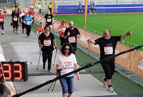Wir waren wieder dabei, beim B2RUN-Lauf in Freiburg